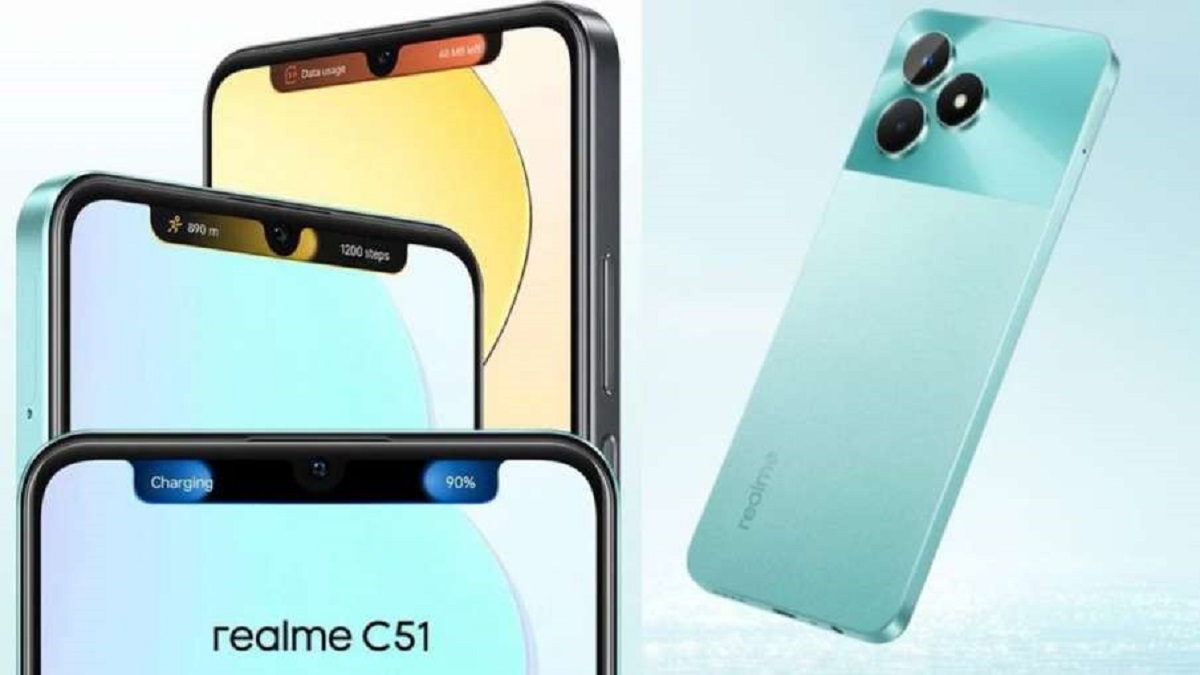 Realme C51: Realme C51 smartphone with mini capsule design to