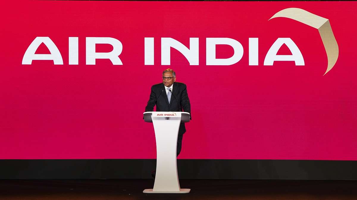 Air India unveils new brand logo, livery as part of transformation plan under Tata Group | WATCH