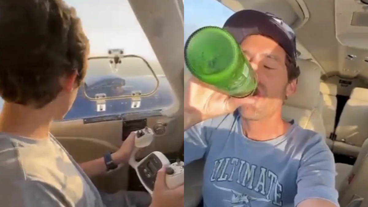 Video of 11-year-old flying the plane while father drinks beer goes viral, duo die in crash