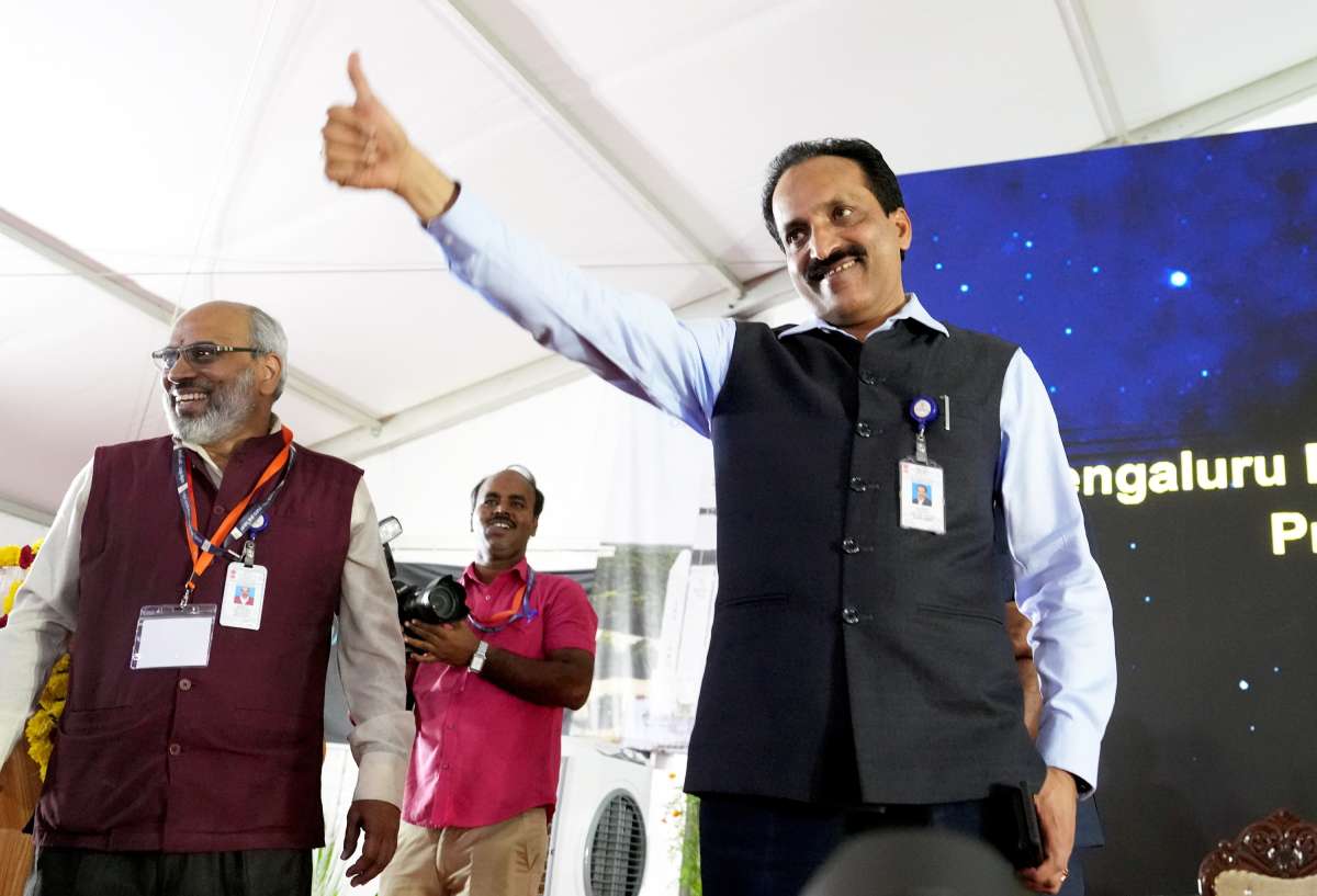 WATCH VIDEO | ISRO chief visits Tirupati ahead of Aditya-L1 launch Mission