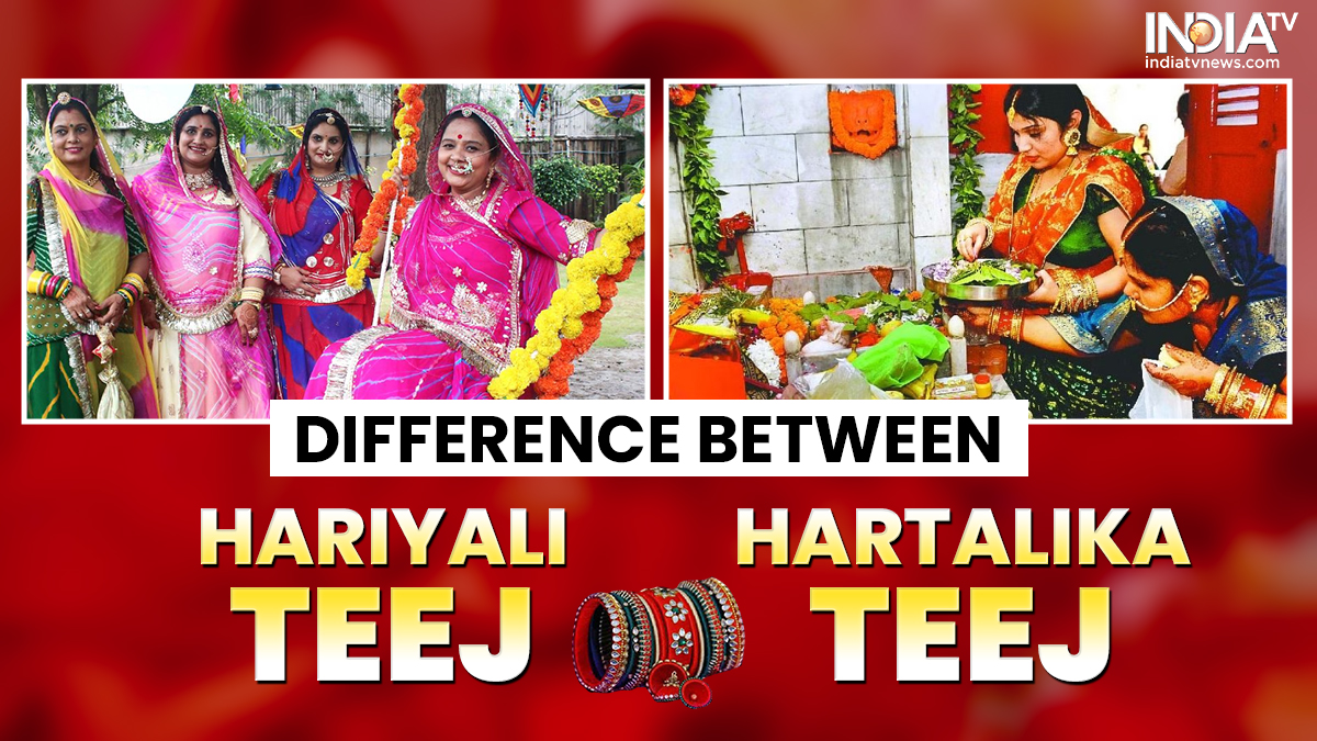 What Is The Difference Between Hariyali Teej And Hartalika Teej Know Dates And Puja Vidhi