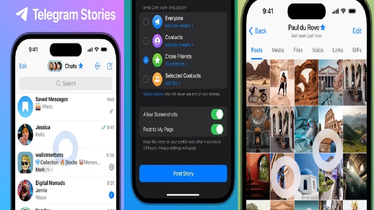 Telegram Stories