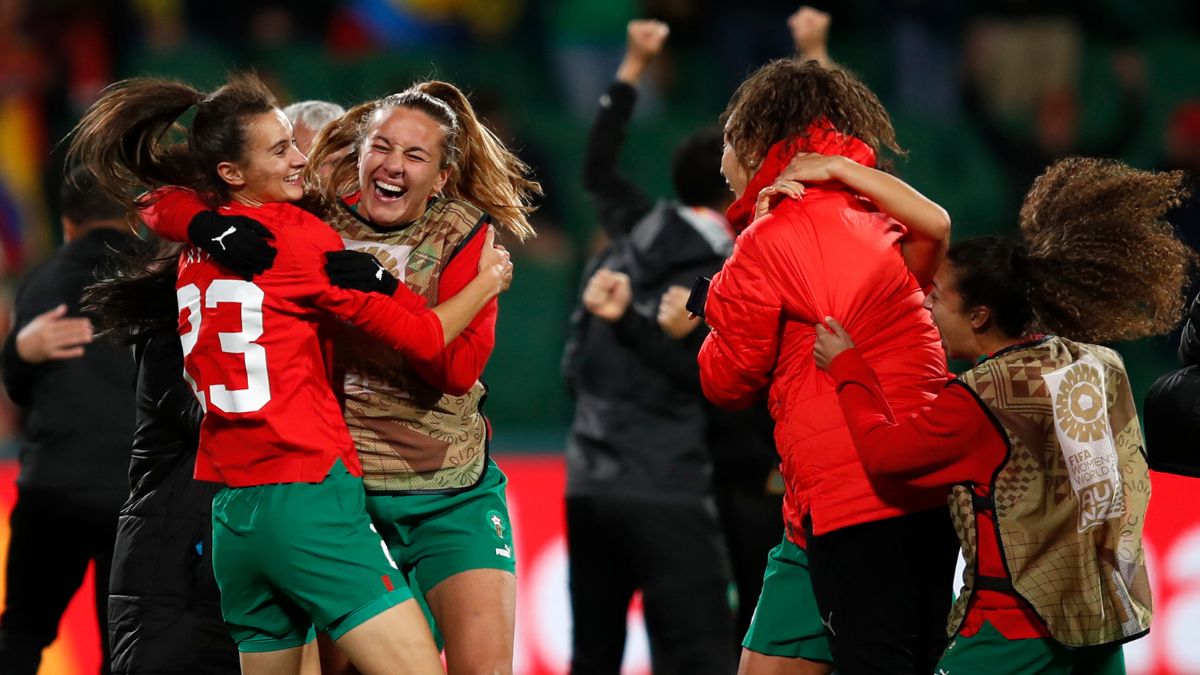 WATCH: Morocco players break into mad celebrations after first-ever FIFA Women's WC knockouts qualification