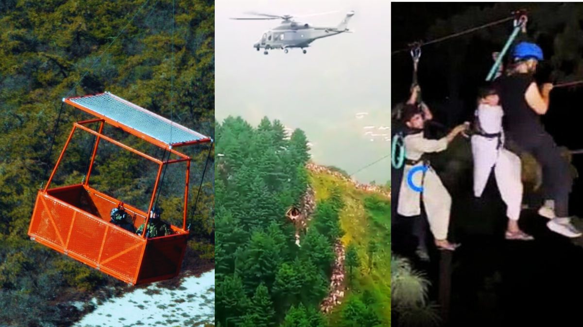 Pakistan: All 8 passengers trapped in cable car saved after 14 hours of rescue operation I Dramatic VIDEO