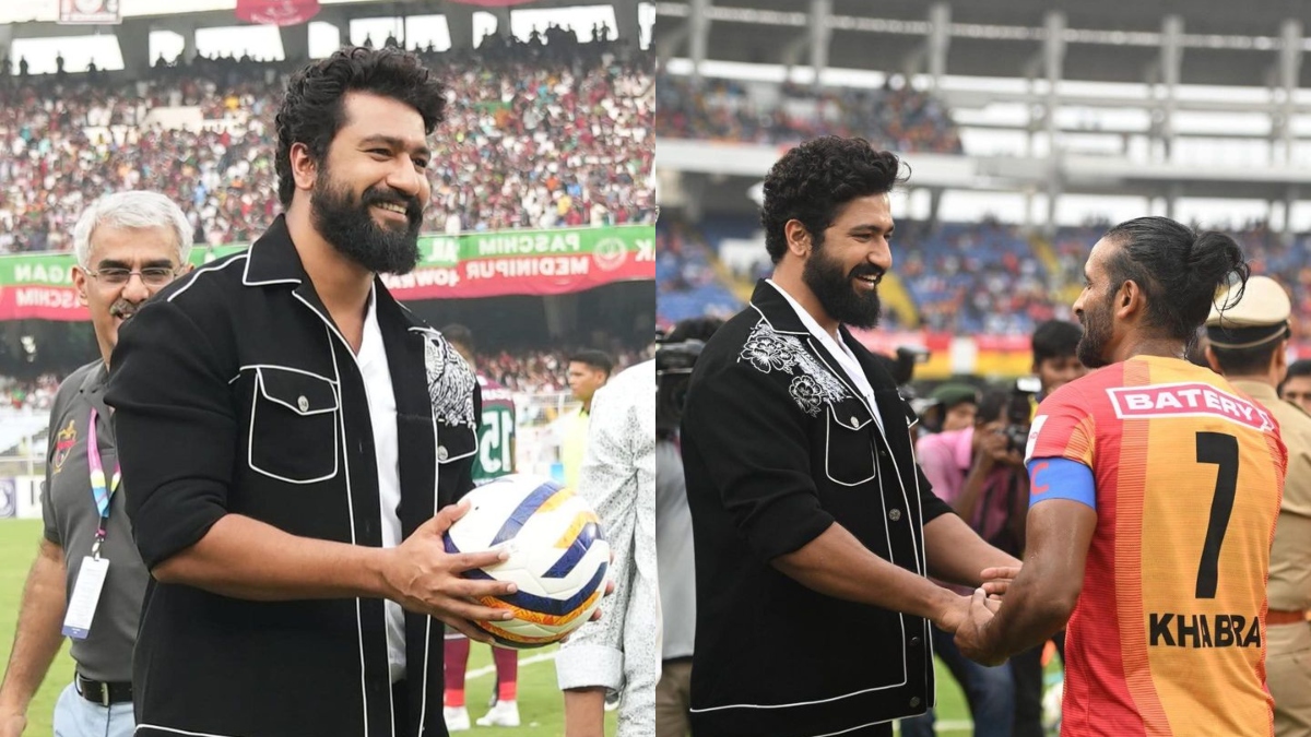 Vicky Kaushal follows Sam Manekshaw's footsteps, attends Durand Cup match in Kolkata