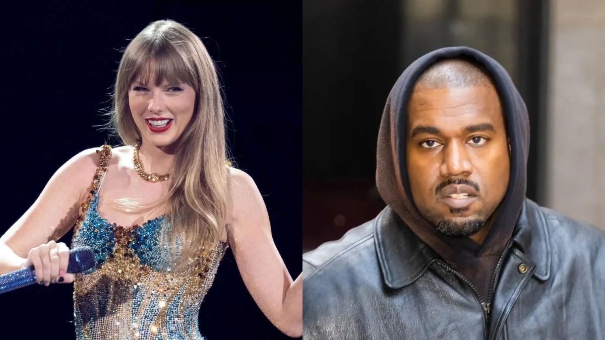 Taylor Swift pokes fun at Kanye West after interrupted by fans during Eras Tour