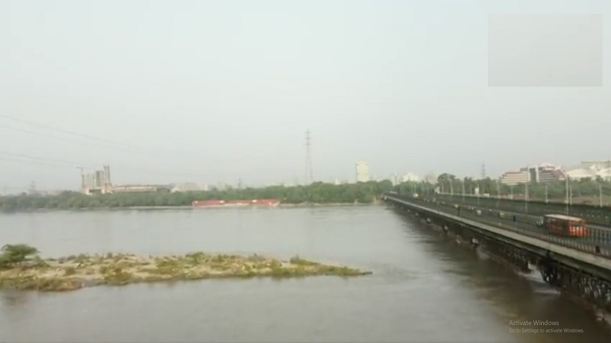 Delhi: Yamuna's water level remains above danger mark, officials on alert | Drone visuals