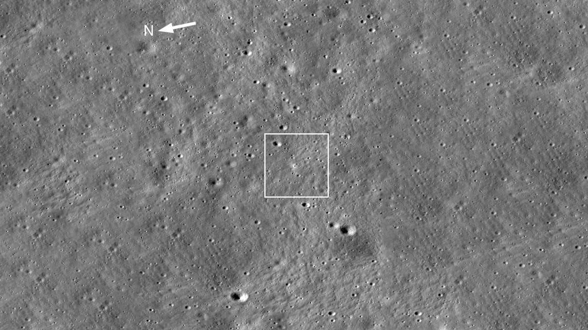 NASA captures picture of lander of Chandrayaan-3 – India TV