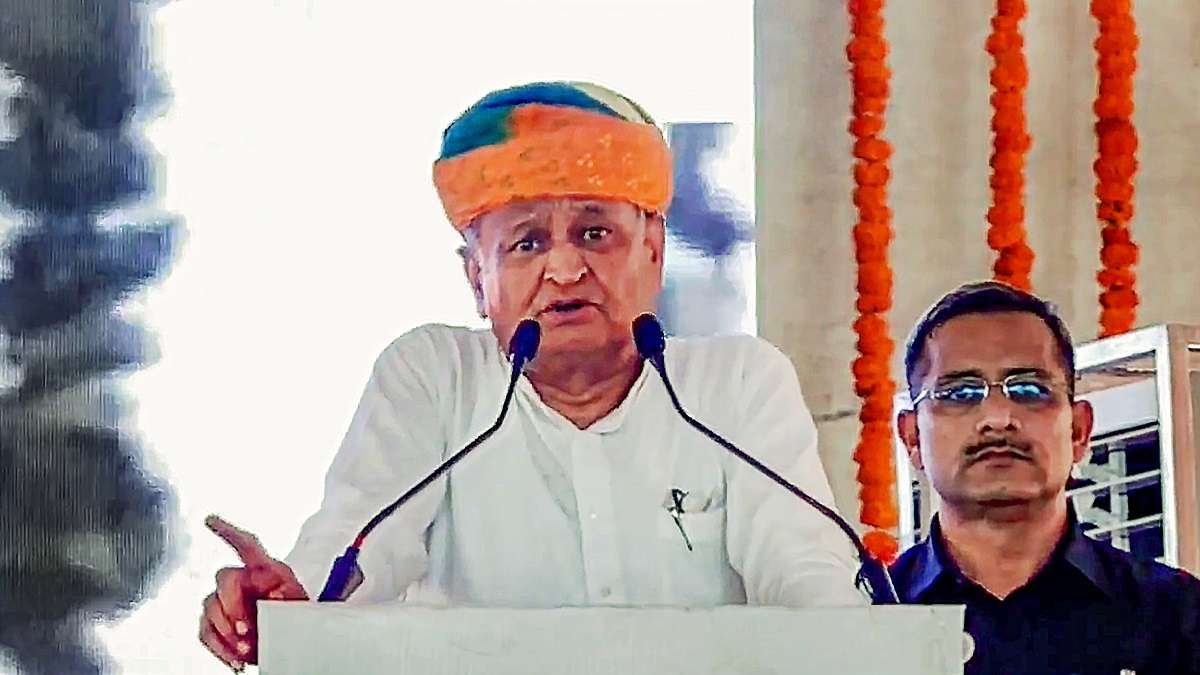 Rajasthan: CM Ashok Gehlot lays foundation stone for metro rail phase 1C in Jaipur ahead of assembly elections