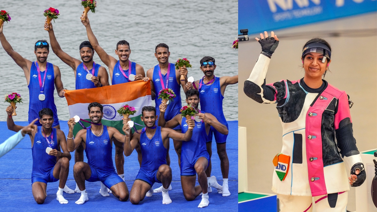 India add Silver, Bronze in rowing; Ramita takes third place in 10m Air ...