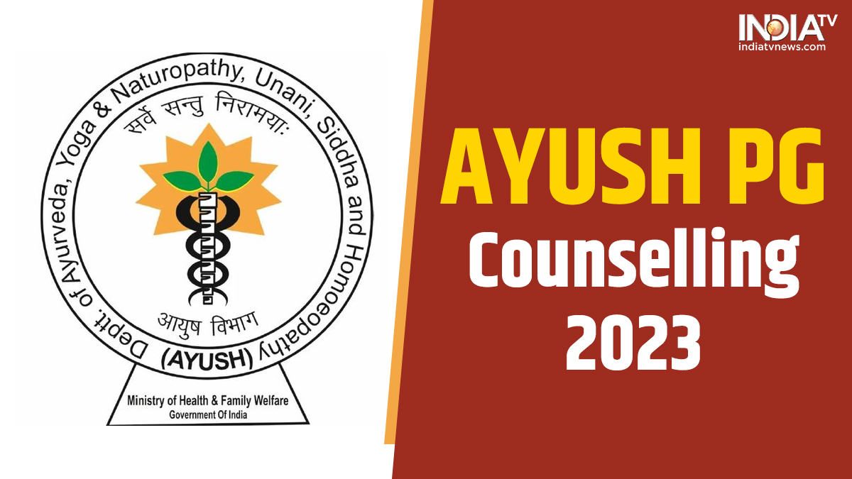 AYUSH PG Counselling 2023 Round 1 Registration Begins At Aaccc.gov.in ...