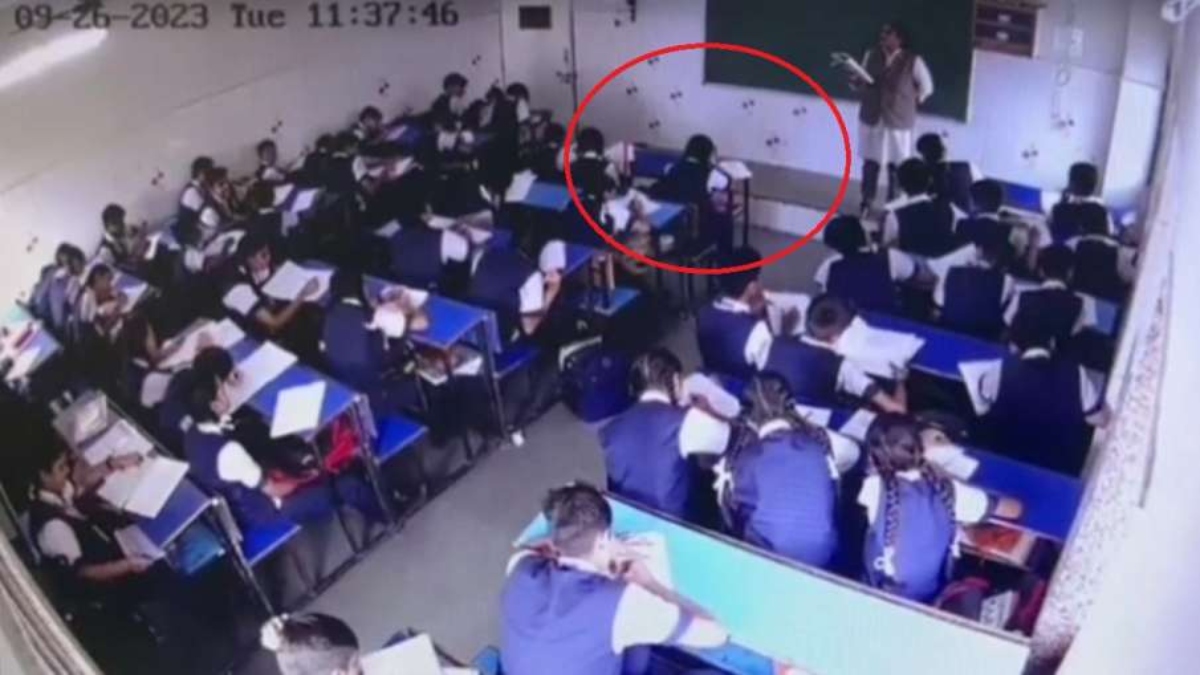 Gujarat: 12-year-old girl dies of suspected heart attack in classroom in  Surat, CCTV footage emerges – India TV