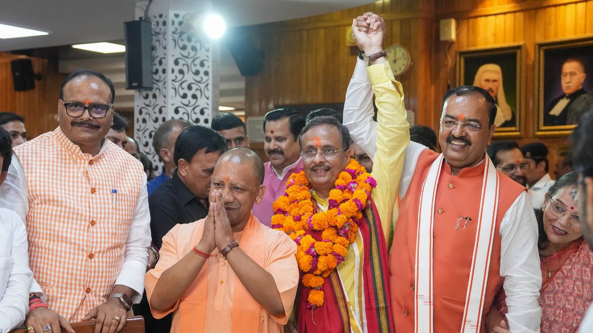 BJP’s Dinesh Sharma, former UP Deputy CM, elected unopposed to Rajya Sabha