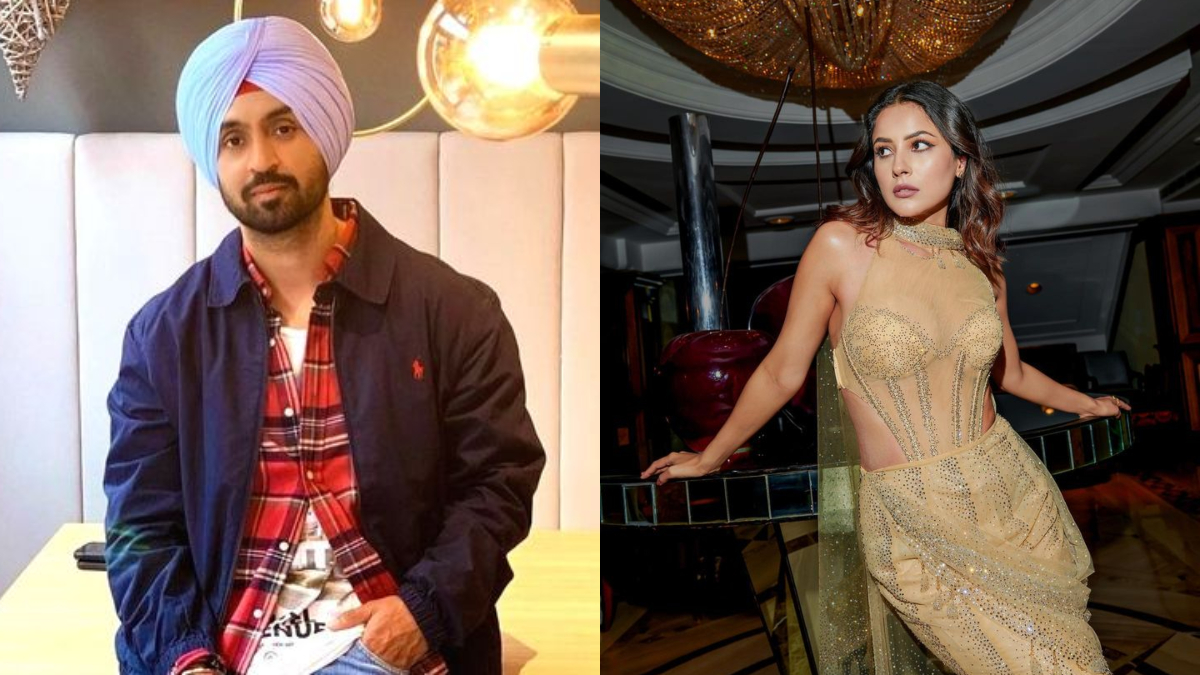 Diljit Dosanjh cannot stop praising Shehnaaz Gill during Instagram live, video goes viral | Watch