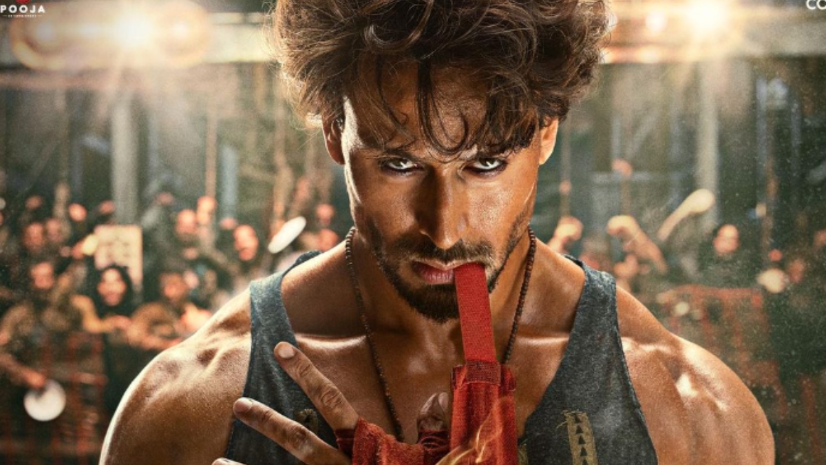 Ganapath A Hero Is Born Tiger Shroff Looks Intense In New Poster Wraps His Hands With