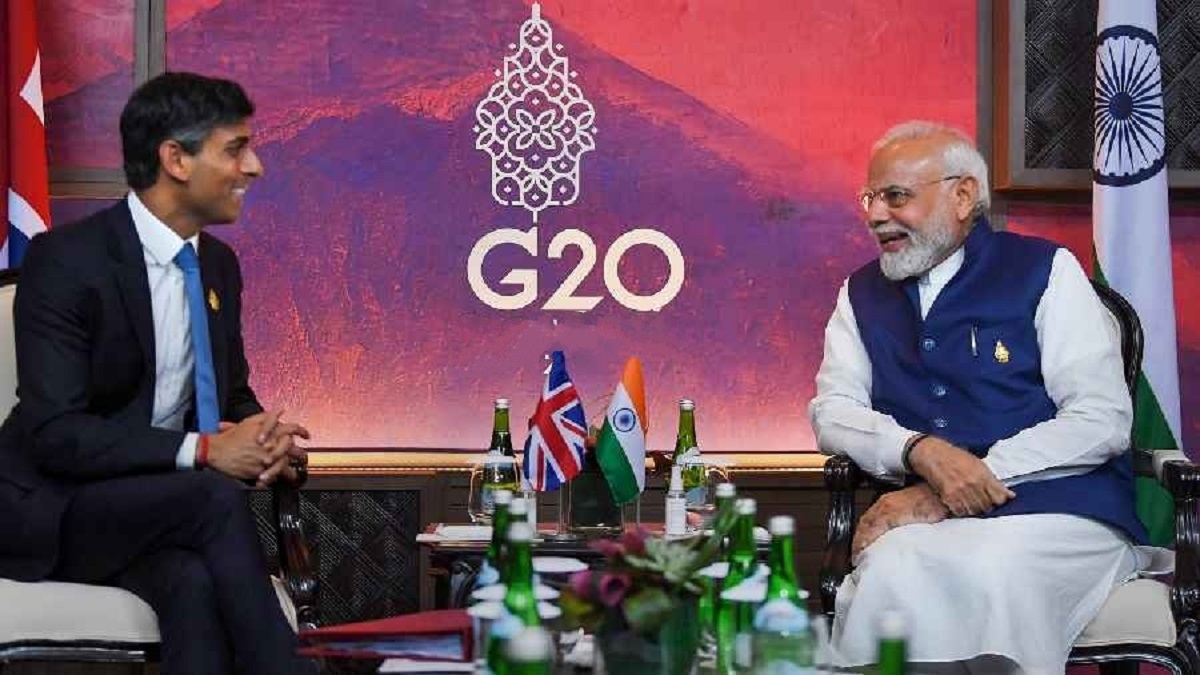 Rishi Sunak hails PM Modi’s leadership, says India is ‘right country’ at ‘right time’ to hold G20 presidency