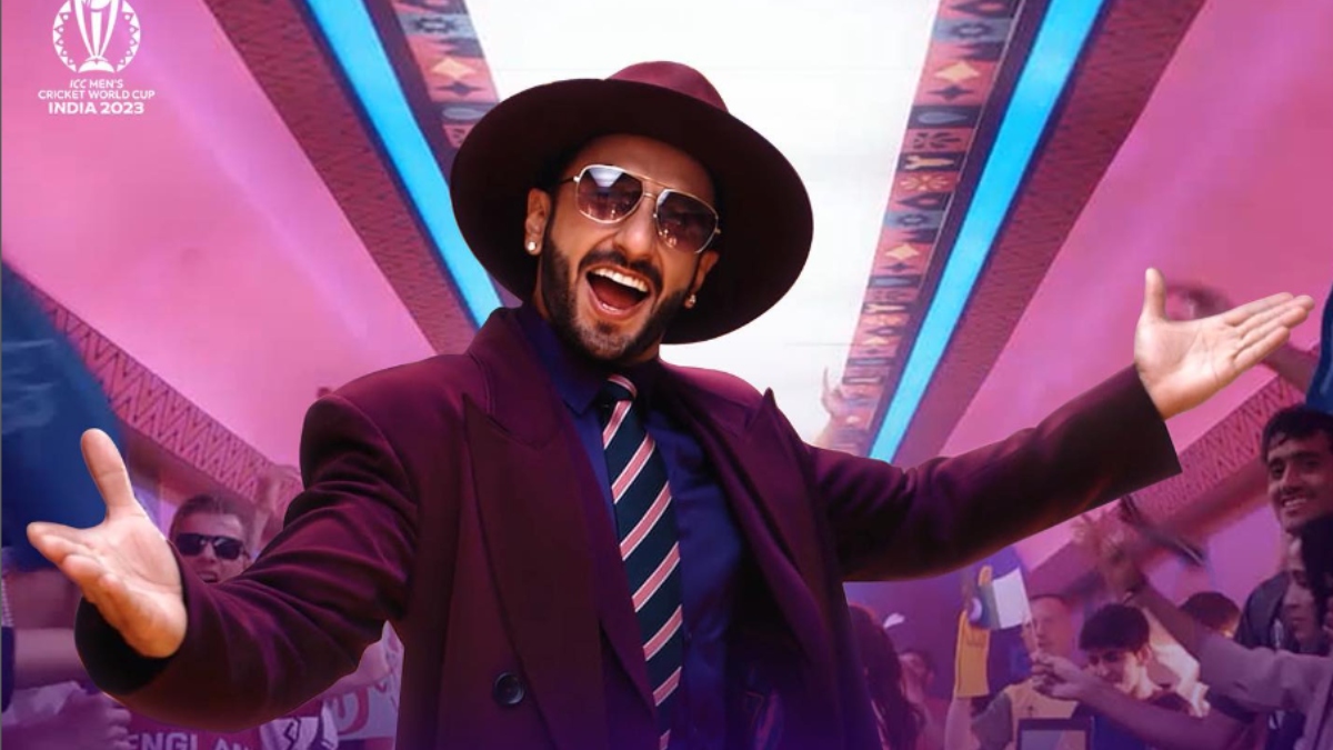 ICC World Cup 2023: Ranveer Singh to feature in official anthem ‘Dil Jashn Bole’, song to be out tomorrow