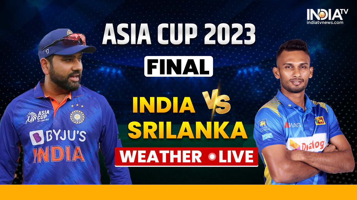 India vs Sri Lanka Colombo Weather updates LIVE Will India vs Sri Lanka Asia Cup final get washed out at R Premadasa? Cricket News