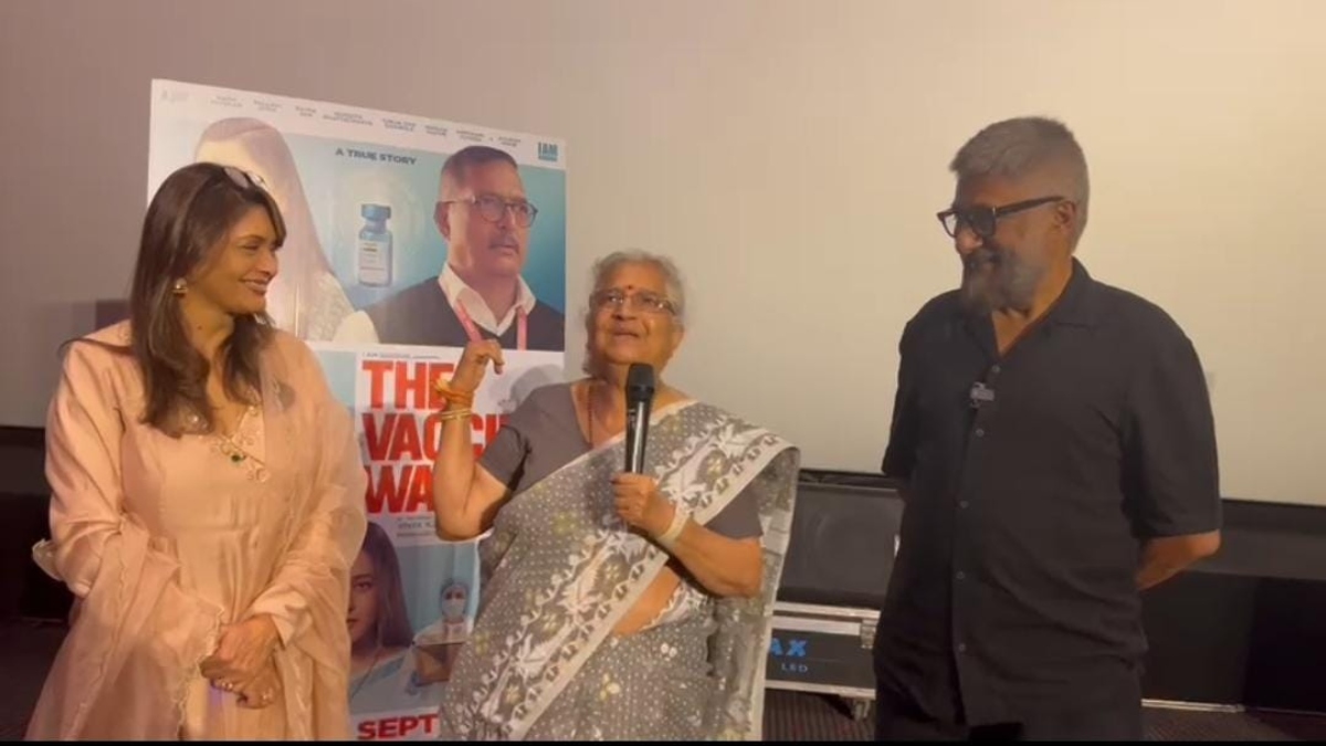 Sudha Murthy reviews Vivek Agnihotri's The Vaccine War, says 'India can do it'