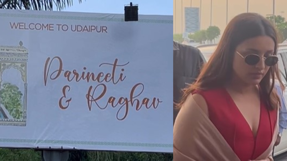 Parineeti Chopra-Raghav Chadha: Udaipur airport is all decked up as couple leaves for their GRAND wedding