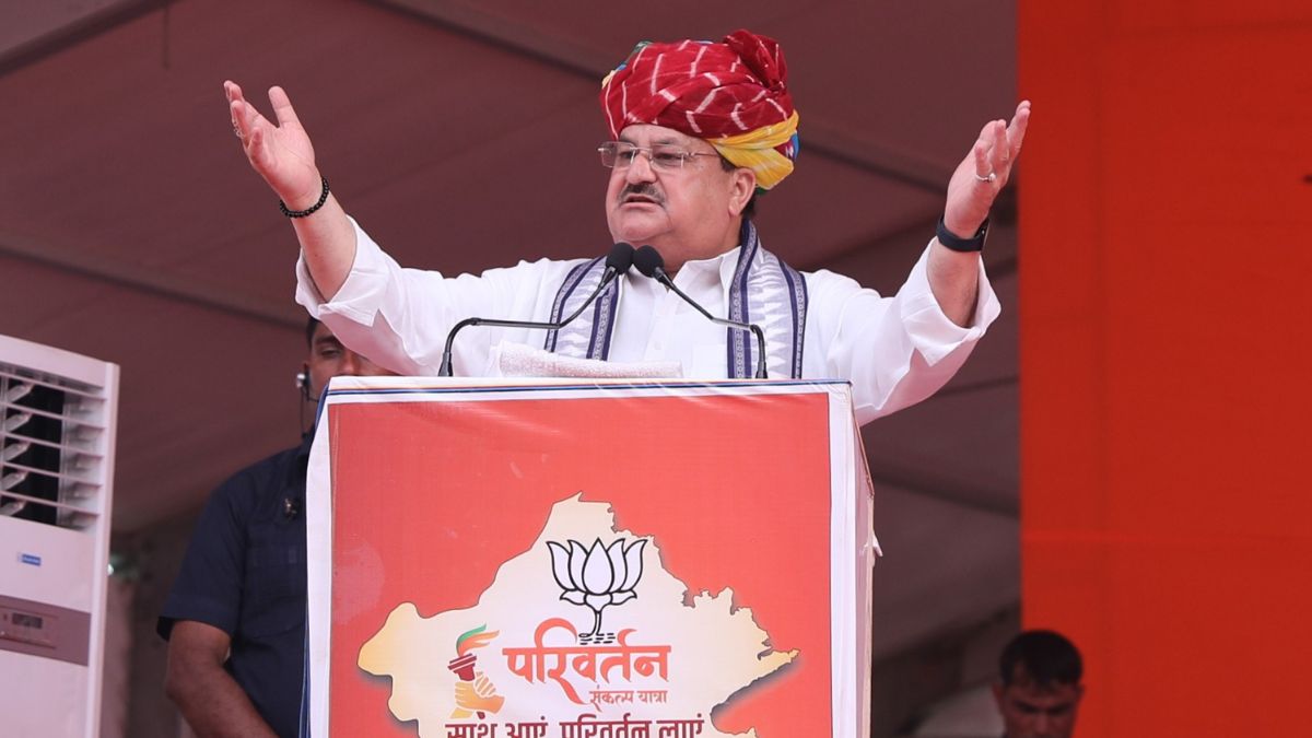 BJP president JP Nadda attacks Gehlot government over corruption at Rajasthan rally