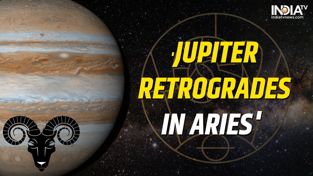 Jupiter retrogrades in Aries You will see growth in your business