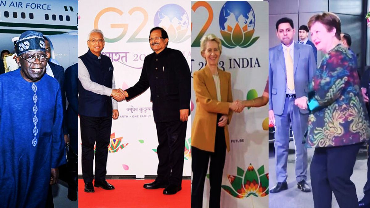 World leaders start arriving in New Delhi ahead of much-anticipated G20 I WATCH how India welcomes them