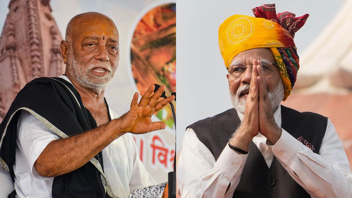 Morari Bapu Extends Birthday Wishes To Pm Modi Congratulates Him On