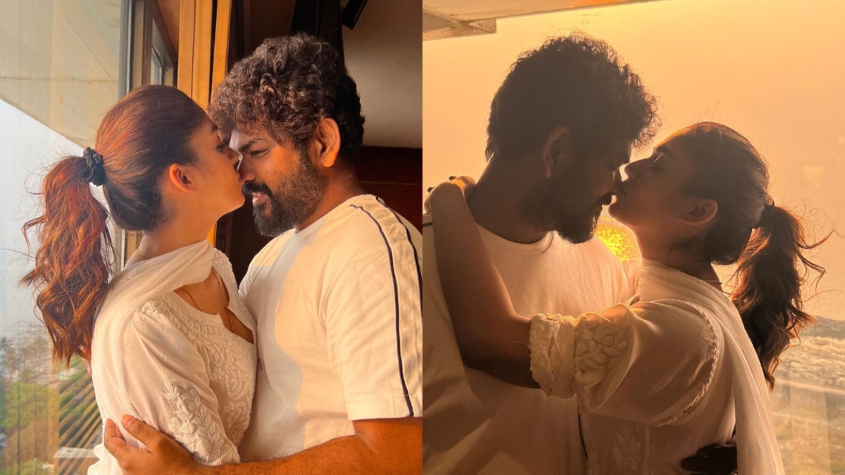 Nayanthara shares romantic photos with husband Vignesh Shivan on his birthday, see photos
