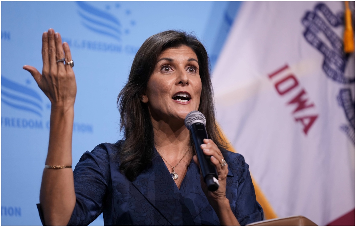 Indian-American presidential aspirant Nikki Haley accuses Biden of ...