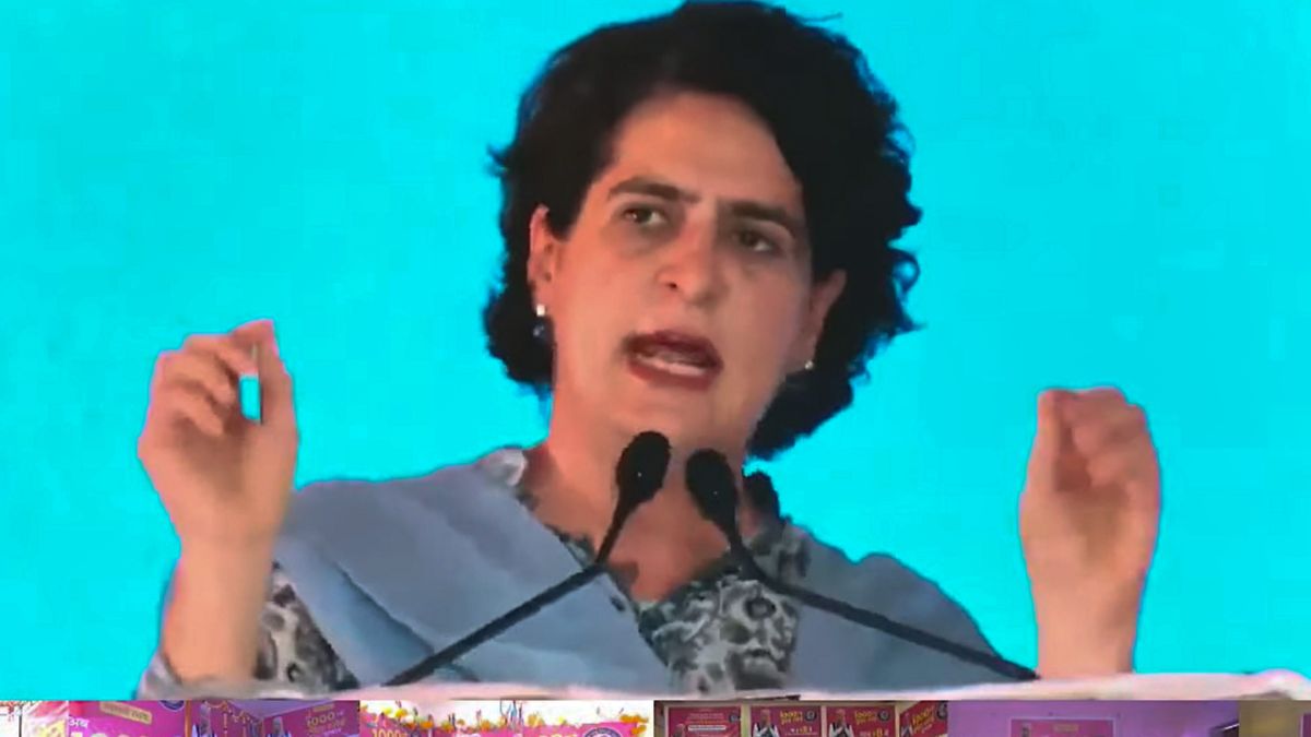 BJP government's policies meant to benefit rich people, not poor: Priyanka targets saffron party