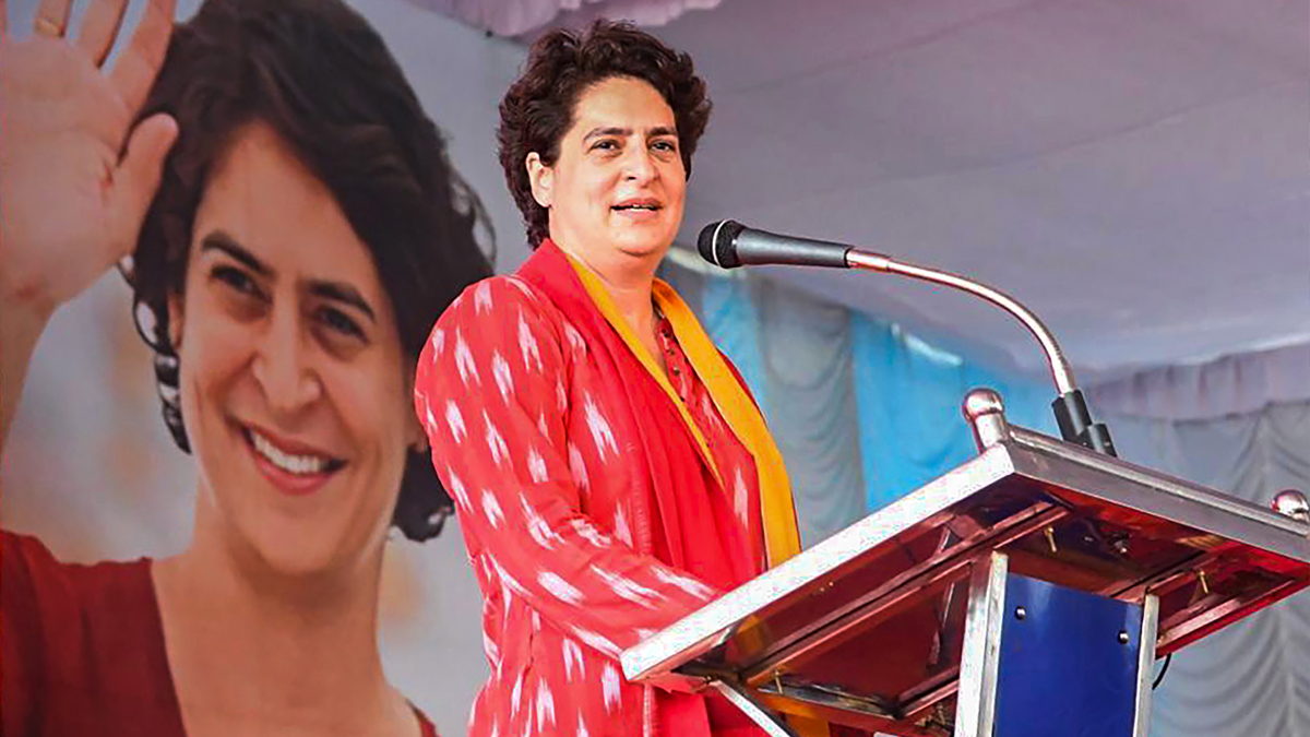 Priyanka Gandhi launches Indira Rasoi scheme in poll-bound Rajasthan