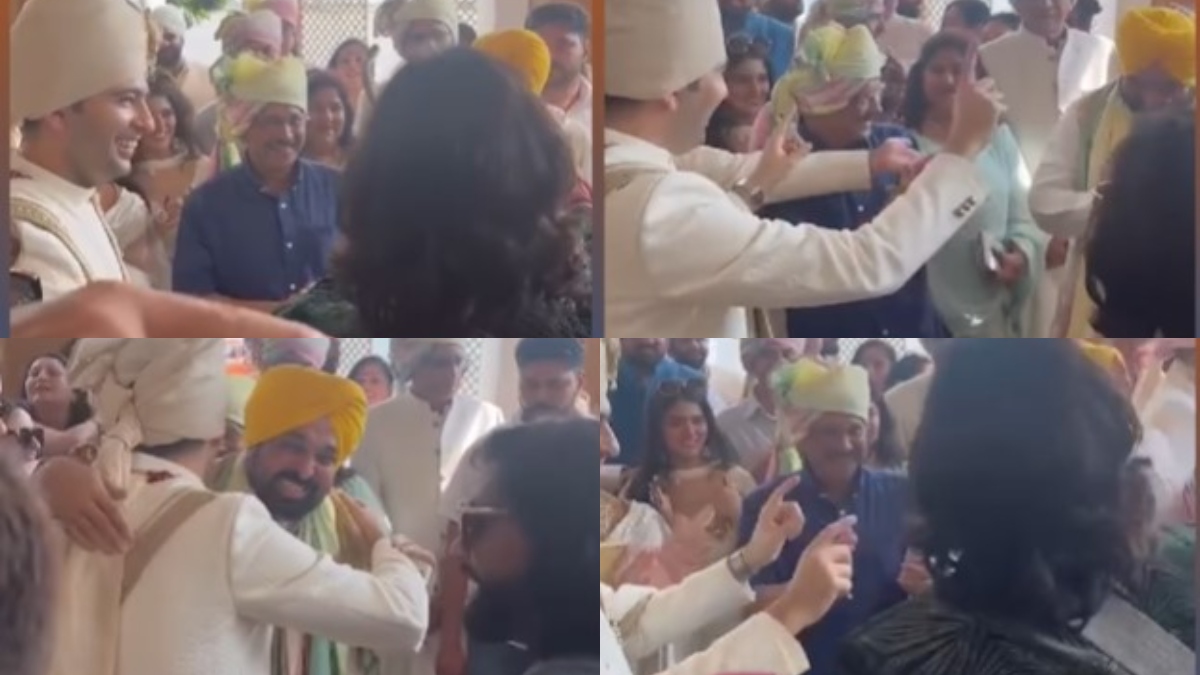 THIS ‘Bhangra’ video of Arvind Kejriwal, Bhagwant Mann from Raghav-Parineeti’s wedding is unmissable!