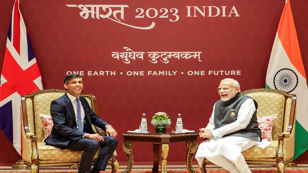 G20 Summit 2023: PM Modi holds bilateral meet with UK counterpart Rishi Sunak, free trade deal in focus