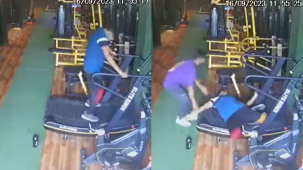 Video: Man collapses, dies of heart attack while running on treadmill in Ghaziabad