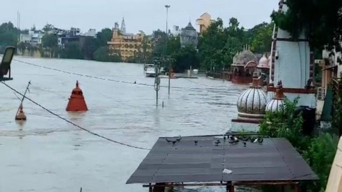 Madhya Pradesh: Temples submerge as Shipra River overflows in Ujjain