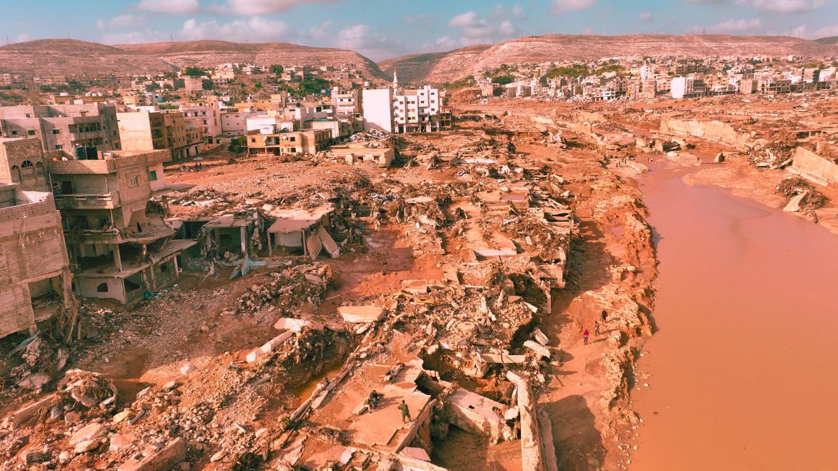 Libya FLOODS: Devastating Flood Wipes Out Quarter Of Derna City Over ...