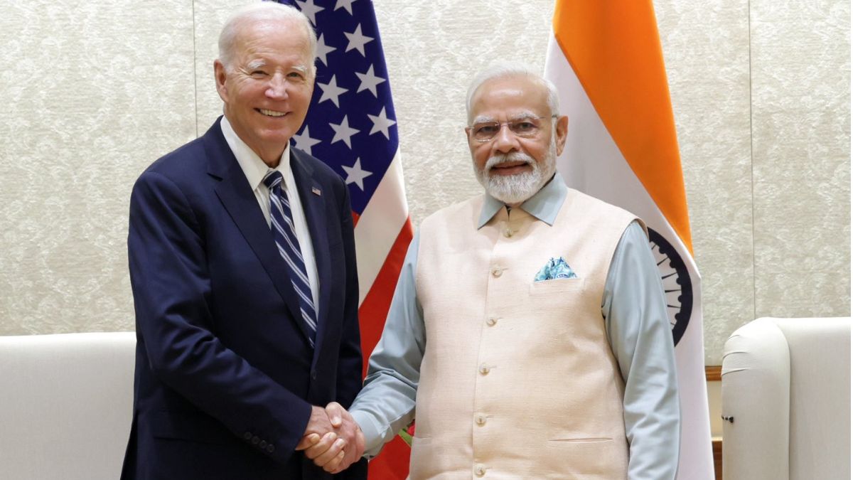 PM Modi and US President Biden bilateral meeting underway, likely to take forward deals on GE jet engines