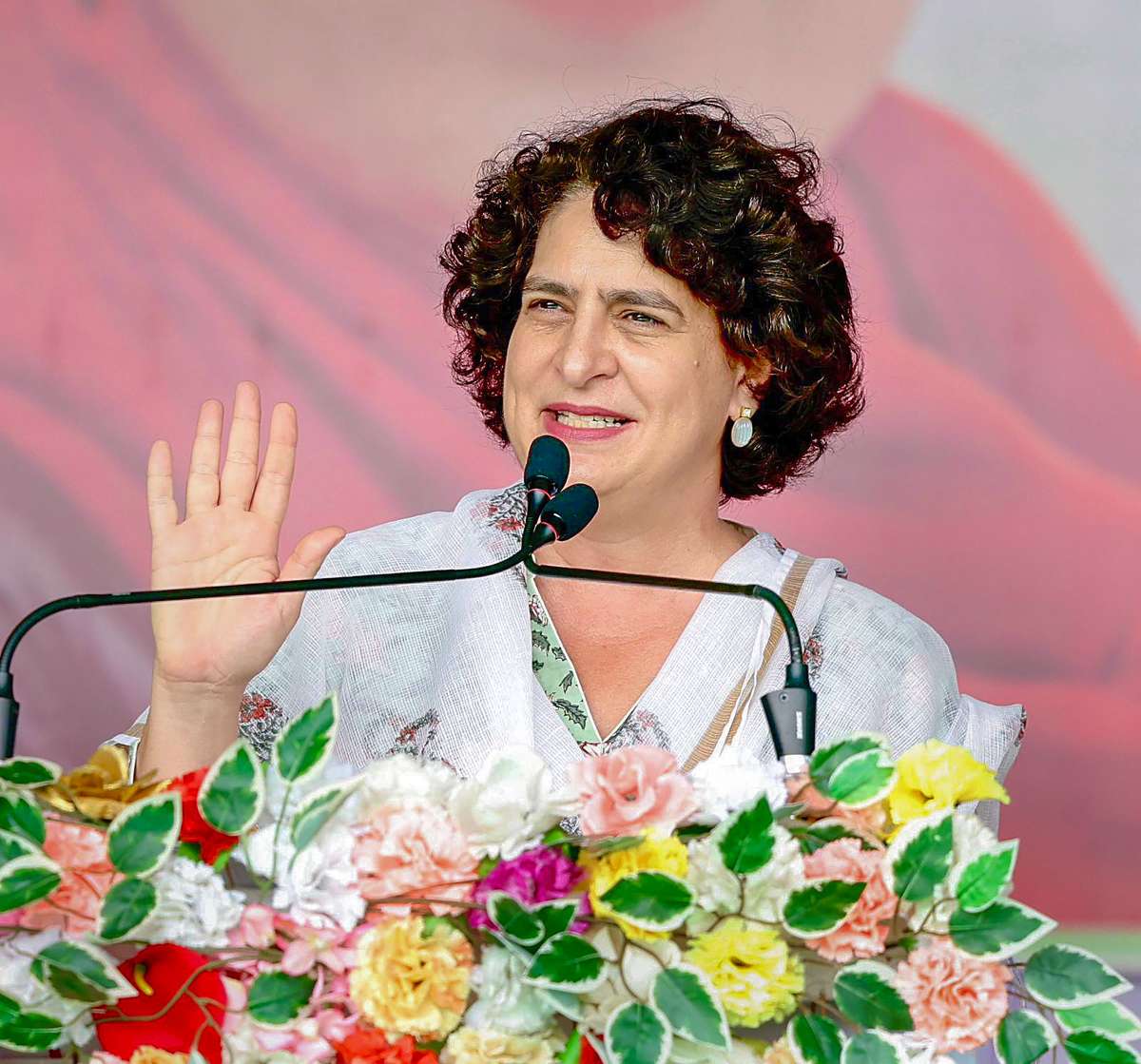 'Union government closed public sector industries': Priyanka Gandhi attacks BJP in Madhya Pradesh