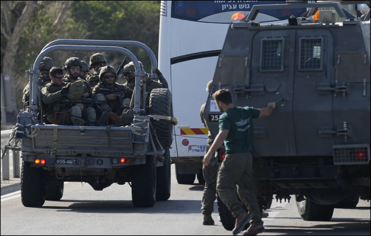 Israel mobilises reserve forces on large scale amid state of emergency after Hamas strike