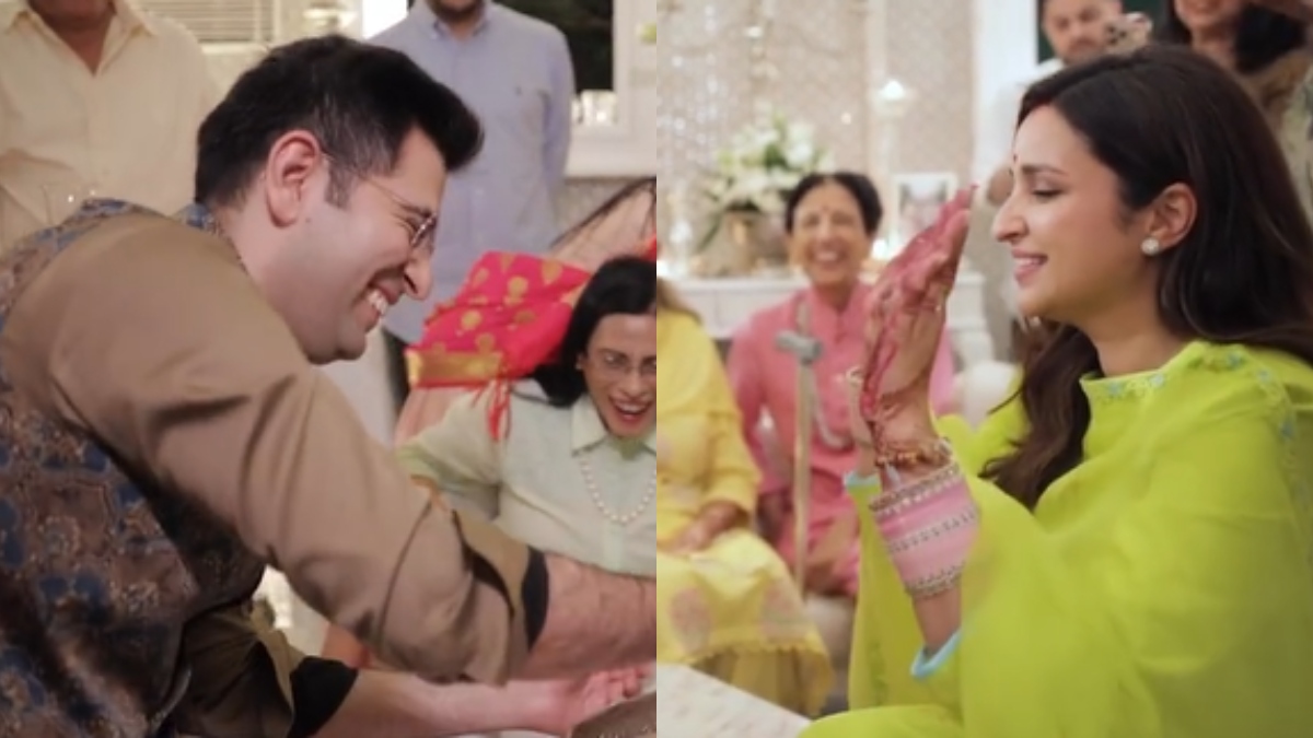 Parineeti Chopra’s GRAND welcome at Raghav Chadha’s house will leave you emotional | Watch