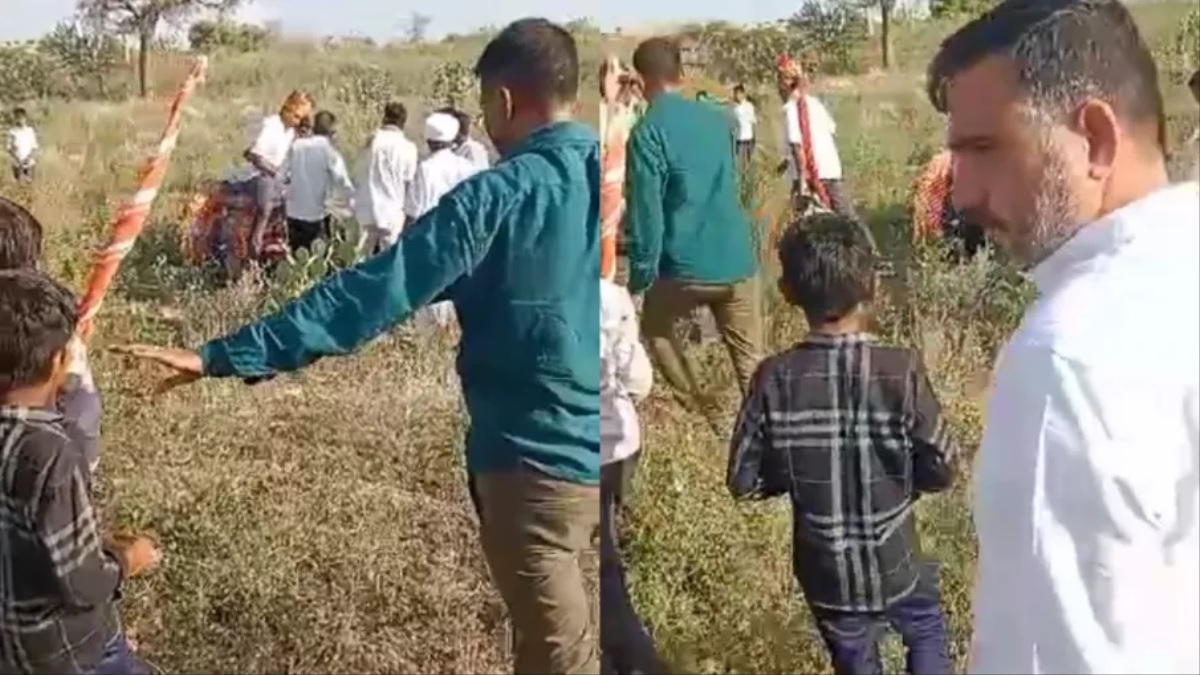 Camel loses control, runs away with Congress MLA Harish Chaudhary on his back | Watch video