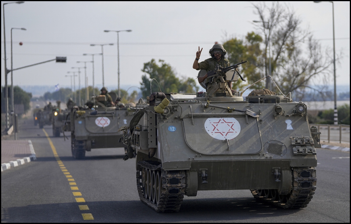 Seven Israeli soldiers killed in Gaza blast targeting armoured vehicle ...