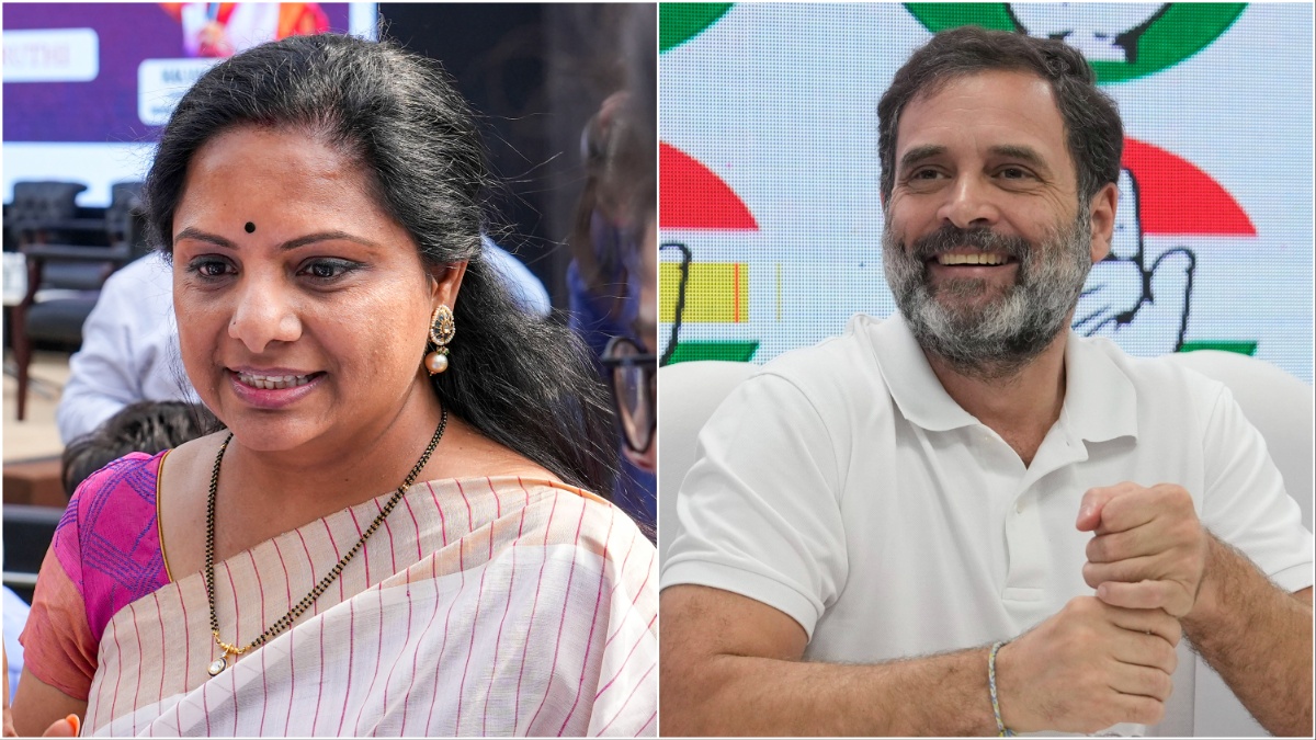 KCR's daughter Kavitha dubs Rahul Gandhi as 'Election Gandhi', invites him to taste Ankapur Chicken