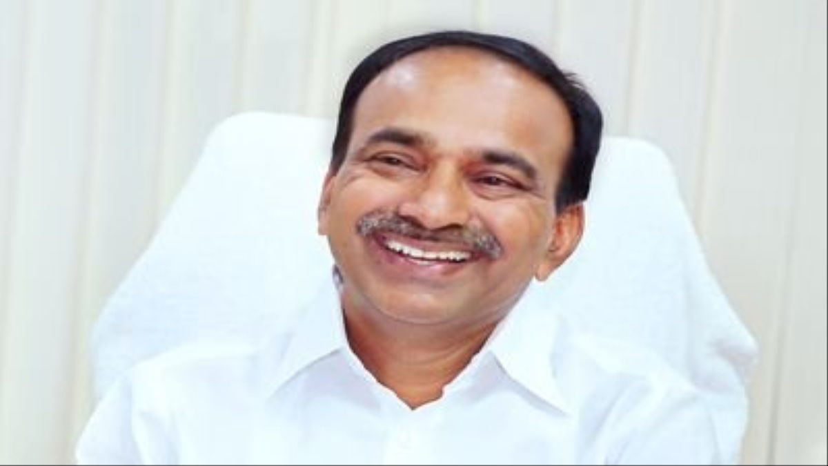 Telangana: BJP MLA Eatala Rajender to contest against CM KCR from Gajwel seat