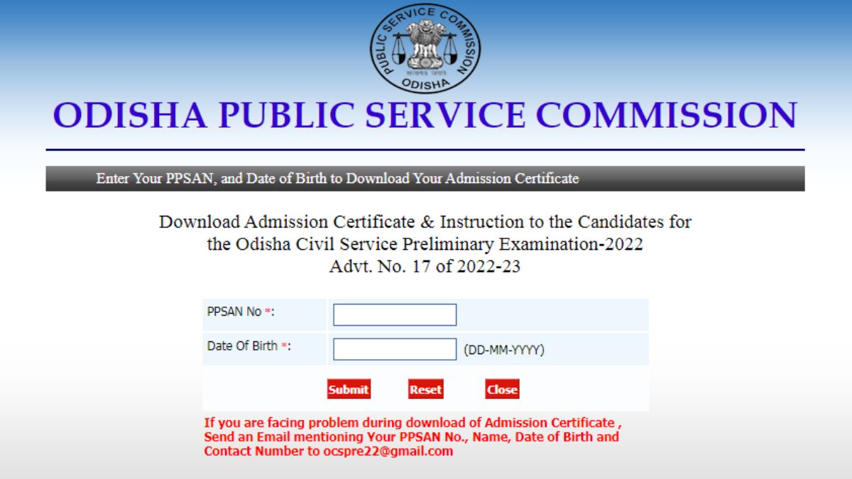 OPSC OCS prelims 2023 admit card released at opsc.gov.in, check exam date, how to download