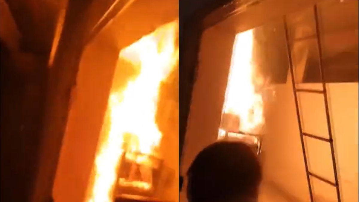 Fire breaks out at PGIMER hospital in Chandigarh | Video