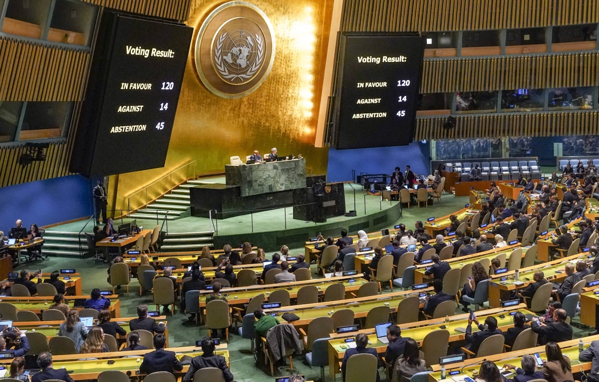 India abstained from UN resolution on Israel-Palestine issue as 'all ...