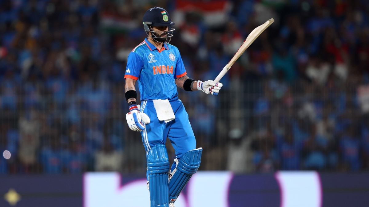 Virat Kohli creates all-time record in World Cups with sedate fifty in ...