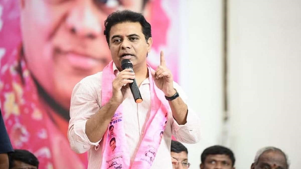 'Congress real white elephant of this country': Telangana minister KTR